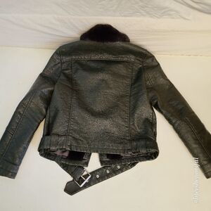 Forever21 Women Faux Leather Moto Jacket